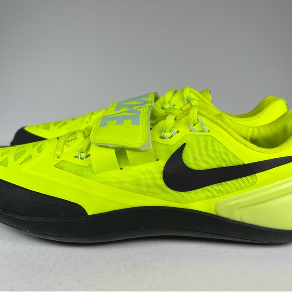 Nike Zoom Rotational 6 Volt Green Black Throwing Shoes - Picture 5 of 11
